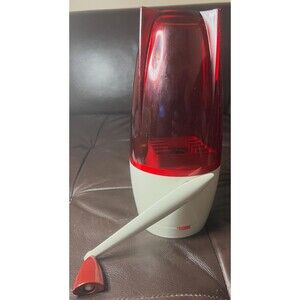 Dazey Ice Crusher Red White Manual Hand Crank Mid Century Barware Vintage